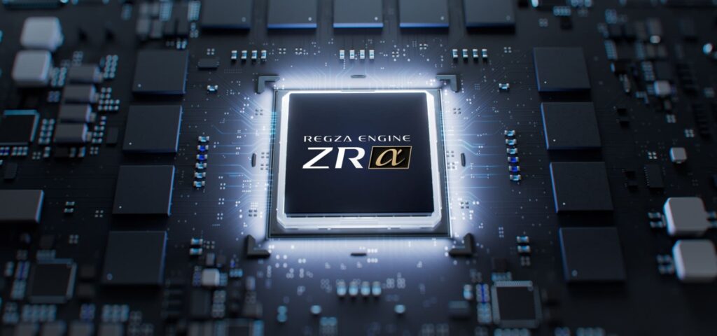 大型Z875Rには、東芝の最高峰エンジンZRαを搭載。